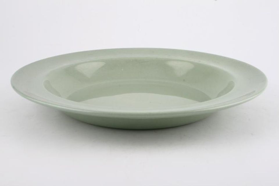 Wedgwood Celadon Green Rimmed Bowl 8 1/4"