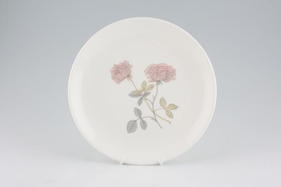 Wedgwood Flame Rose Breakfast / Lunch Plate 9"