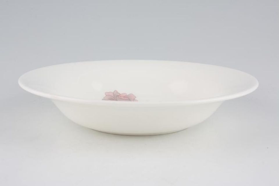 Wedgwood Flame Rose Soup / Cereal Bowl 7 3/4"