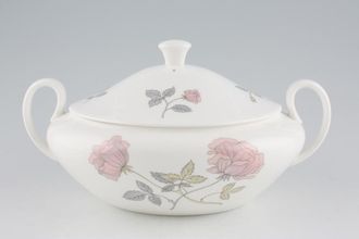 Wedgwood Flame Rose Vegetable Tureen with Lid Oval