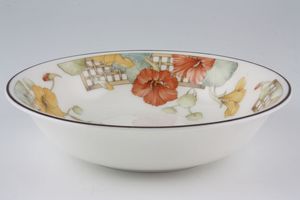 Wedgwood Trellis Flower Soup / Cereal Bowl