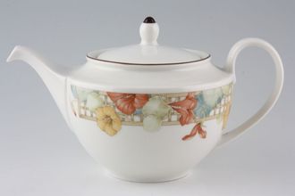 Wedgwood Trellis Flower Teapot 1 1/2pt