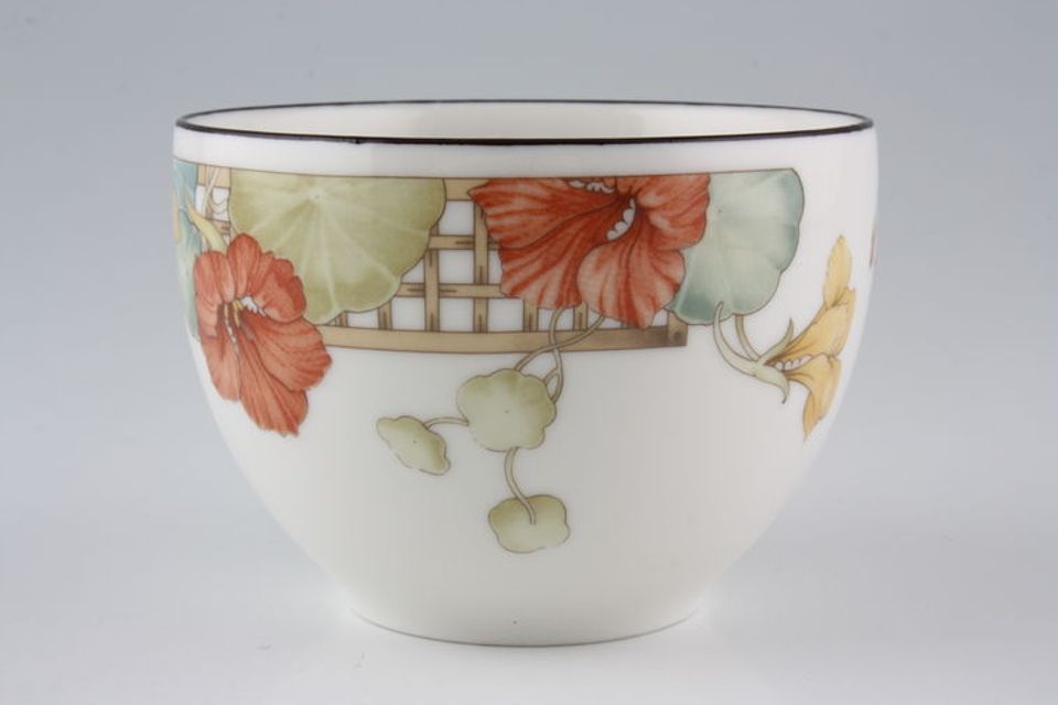 Wedgwood Trellis Flower Sugar Bowl - Open (Tea) 4"