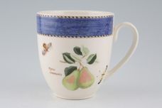 Wedgwood Sarah's Garden Mug Blue - Curved Sides 3 3/4" x 4" thumb 2