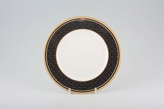 Sell Wedgwood Clio Salad/Dessert Plate Damask Black Accent 8"