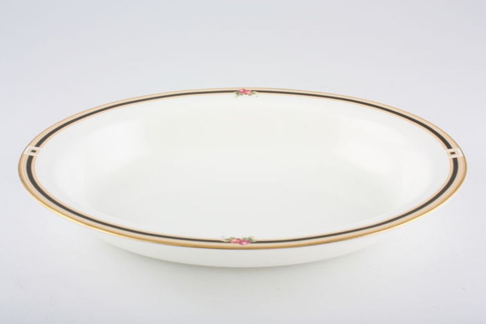 Wedgwood Clio Oval Serving Bowl 10 3/4"