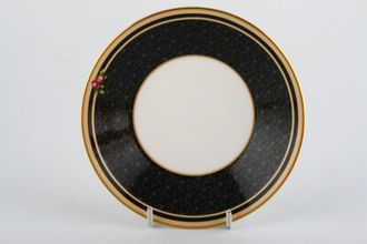 Wedgwood Clio Tea Saucer Black Accent | For Imperial Cup Shape 5 1/2"
