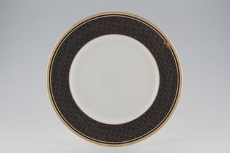 Sell Wedgwood Clio Dinner Plate Damask Black Accent 10 3/4"