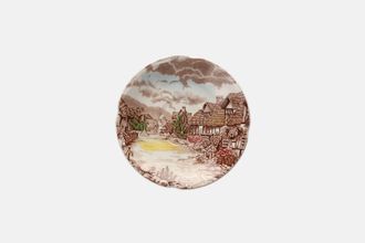 Johnson Brothers Olde English Countryside - Brown Coffee Saucer 4 1/2"