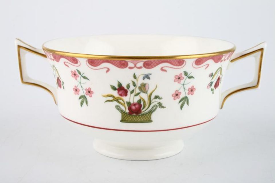Wedgwood Bianca Soup Cup 2 handles
