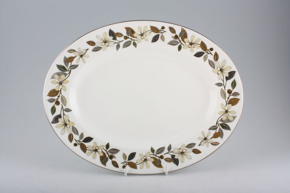 Wedgwood Beaconsfield Oval Platter 13 3/4"