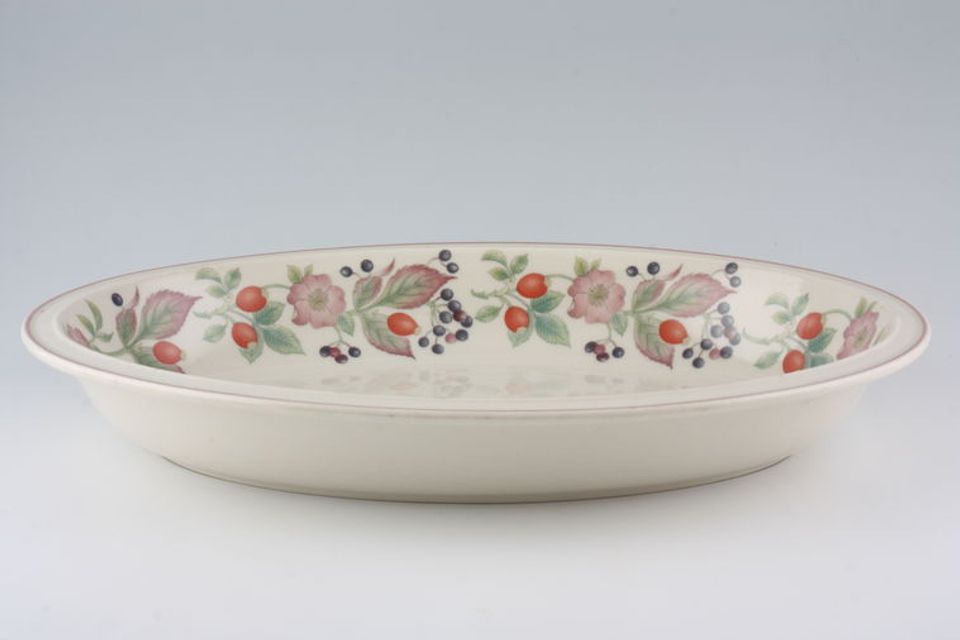 Wedgwood Roseberry - O.T.T. Serving Dish Oval 15"