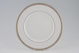 Wedgwood Ulander - Gold Dinner Plate Gold line inside 10 3/4"