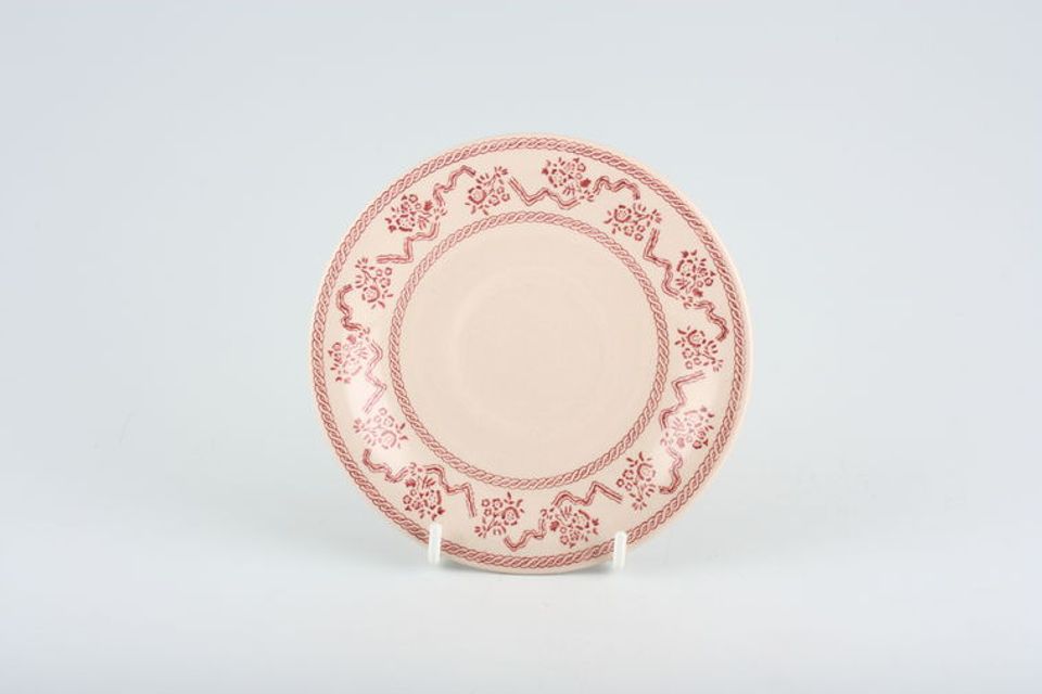 Laura Ashley/Johnson Bros Petite Fleur - Pink Tea Saucer 5 5/8"