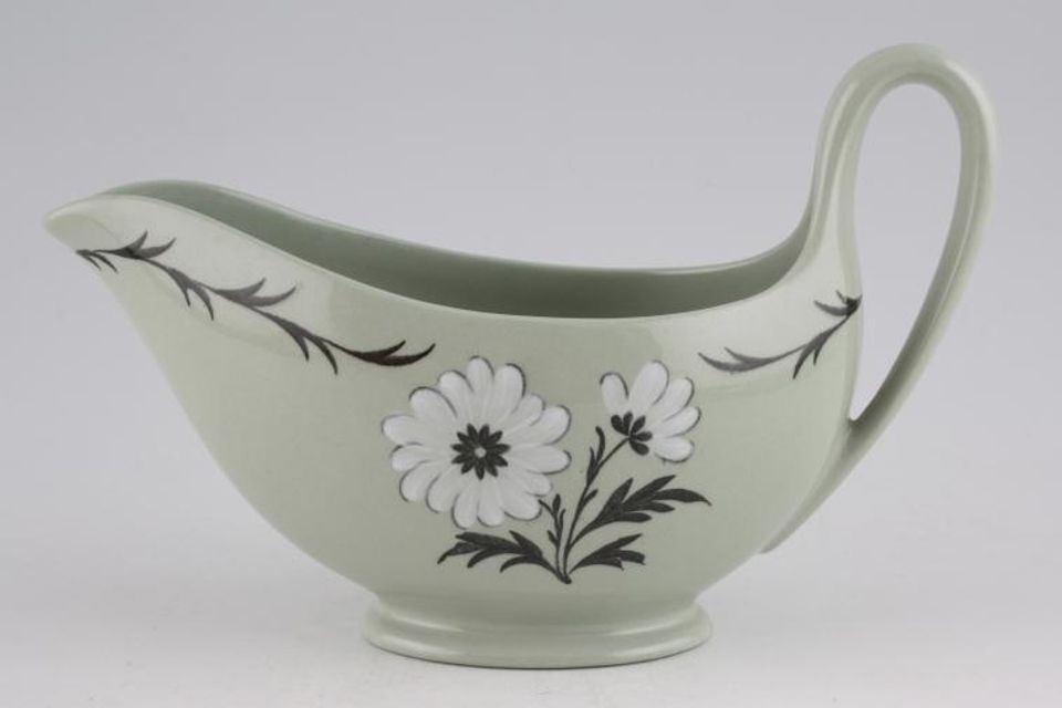 Wedgwood Aster - Green Sauce Boat