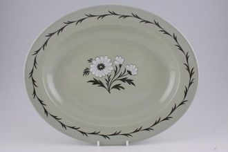 Sell Wedgwood Aster - Green Oval Platter 14 1/2"