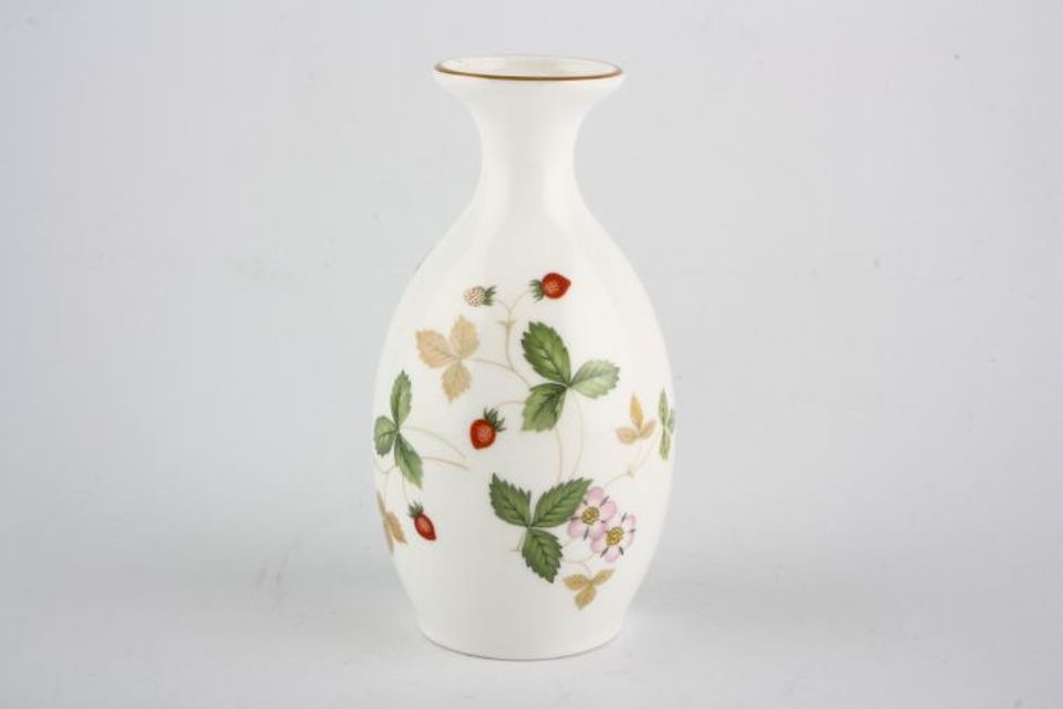 Wedgwood Wild Strawberry Bud Vase 5"