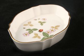 Wedgwood Wild Strawberry Tray (Giftware) Silver Tray 5 1/8"