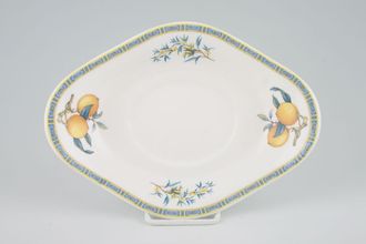 Wedgwood Citrons Sauce Boat Stand With Well