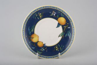 Sell Wedgwood Citrons Coffee Saucer Blue Rim - For 2 1/4" coffee can 4 3/4"
