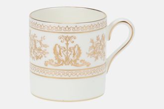 Sell Wedgwood Columbia - Gold Coffee/Espresso Can 2 1/4" x 2 1/4"