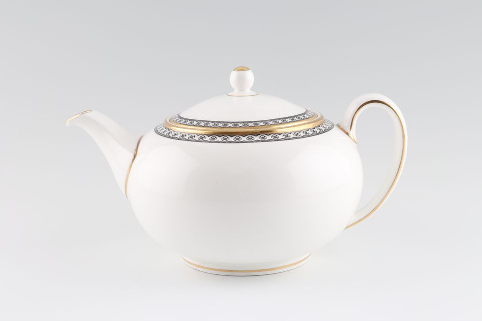 Wedgwood Ulander - Black Teapot 1 1/2pt