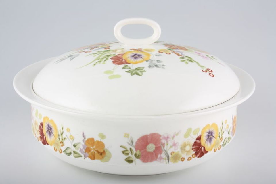 Wedgwood Summer Bouquet Vegetable Tureen with Lid