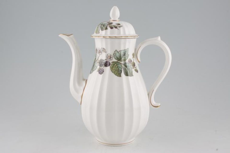 Royal Worcester Lavinia - White Coffee Pot 1 3/4pt