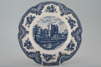 Johnson Brothers Old Britain Castles - Blue Dinner Plate Blarney Castle 10"
