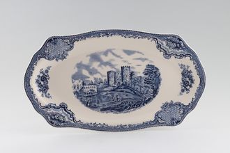 Johnson Brothers Old Britain Castles - Blue Sandwich Tray 12 5/8"