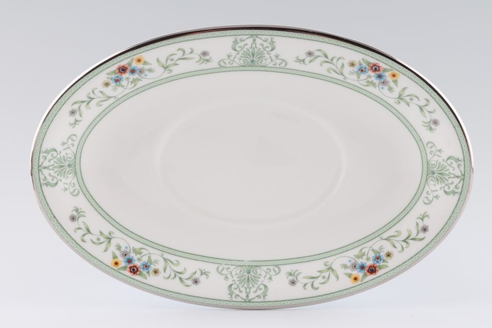 Wedgwood Agincourt Green - R4471 Sauce Boat Stand