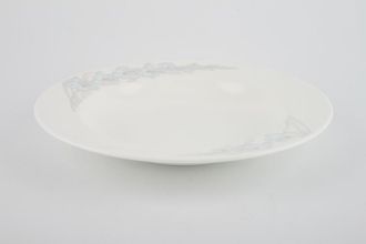 Wedgwood Ice Flower Rimmed Bowl Soup plate 9"