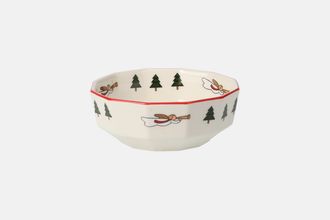 Masons Christmas Village Bowl (Giftware) 12 sides 4 1/2" x 1 3/4"