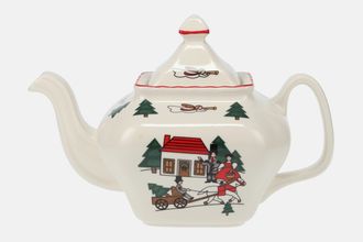 Sell Masons Christmas Village Teapot 2 1/4pt