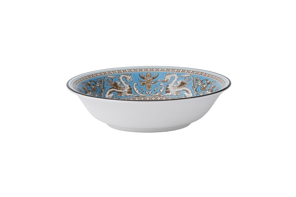 Wedgwood Florentine Turquoise Soup / Cereal Bowl 16cm