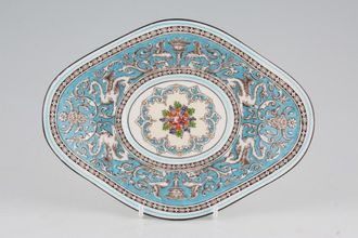 Wedgwood Florentine Turquoise Sauce Boat Stand