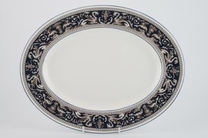 Wedgwood Florentine - Navy - W1956 Oval Platter
