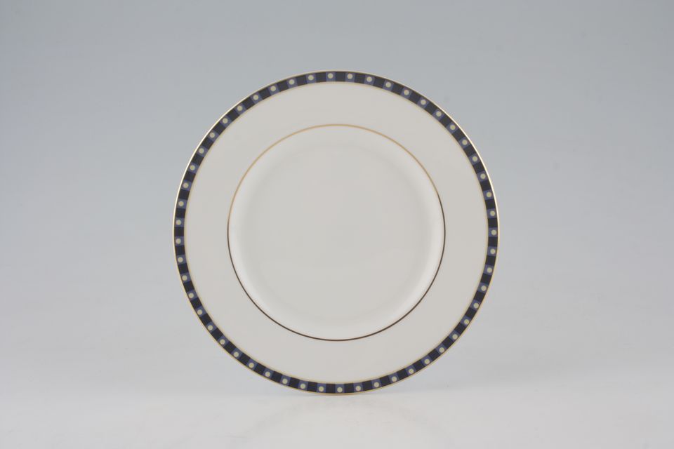 Wedgwood Aphrodite Tea / Side Plate Thin band of dot pattern 7"
