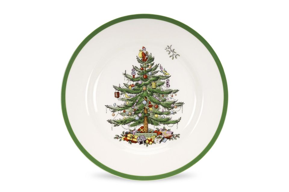 Spode Christmas Tree Dinner Plate 10 1/2"