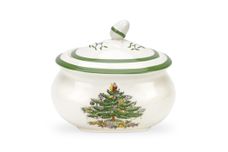 Spode Christmas Tree Sugar Bowl - Lidded (Tea) 4 5/8" thumb 1