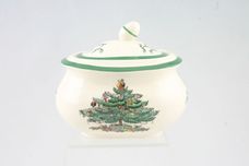 Spode Christmas Tree Sugar Bowl - Lidded (Tea) 4 5/8" thumb 2
