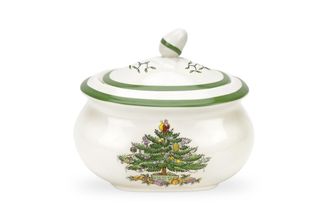 Sell Spode Christmas Tree Sugar Bowl - Lidded (Tea) 4 5/8"