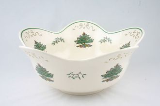 Sell Spode Christmas Tree Serving Bowl pierced, punch bowl