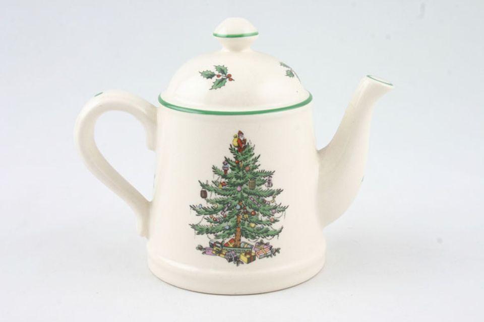 Spode Christmas Tree Salt Pot teapot shaped