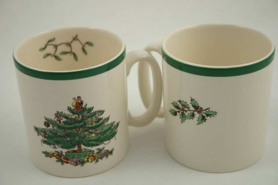 Spode Christmas Tree Mug 3 1/4" x 2 7/8"