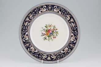 Wedgwood Florentine - Oriental Blue Dinner Plate 10 1/2"