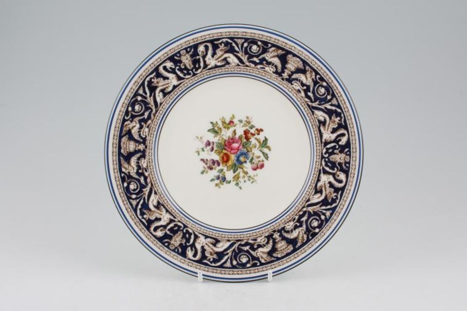 Wedgwood Florentine - Oriental Blue Salad/Dessert Plate 8 1/4"