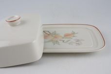 Wedgwood Peach - Sterling Shape Butter Dish + Lid thumb 2