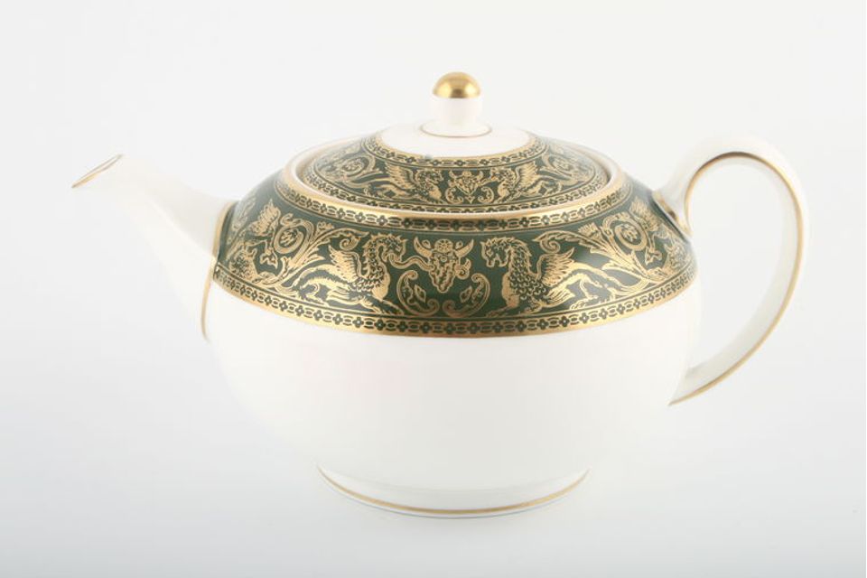 Wedgwood Florentine - Arras Green - W4170 Teapot 1 1/2pt