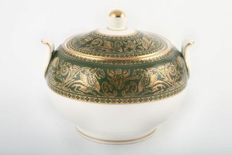 Sell Wedgwood Florentine - Arras Green - W4170 Sugar Bowl - Lidded (Tea) Squat